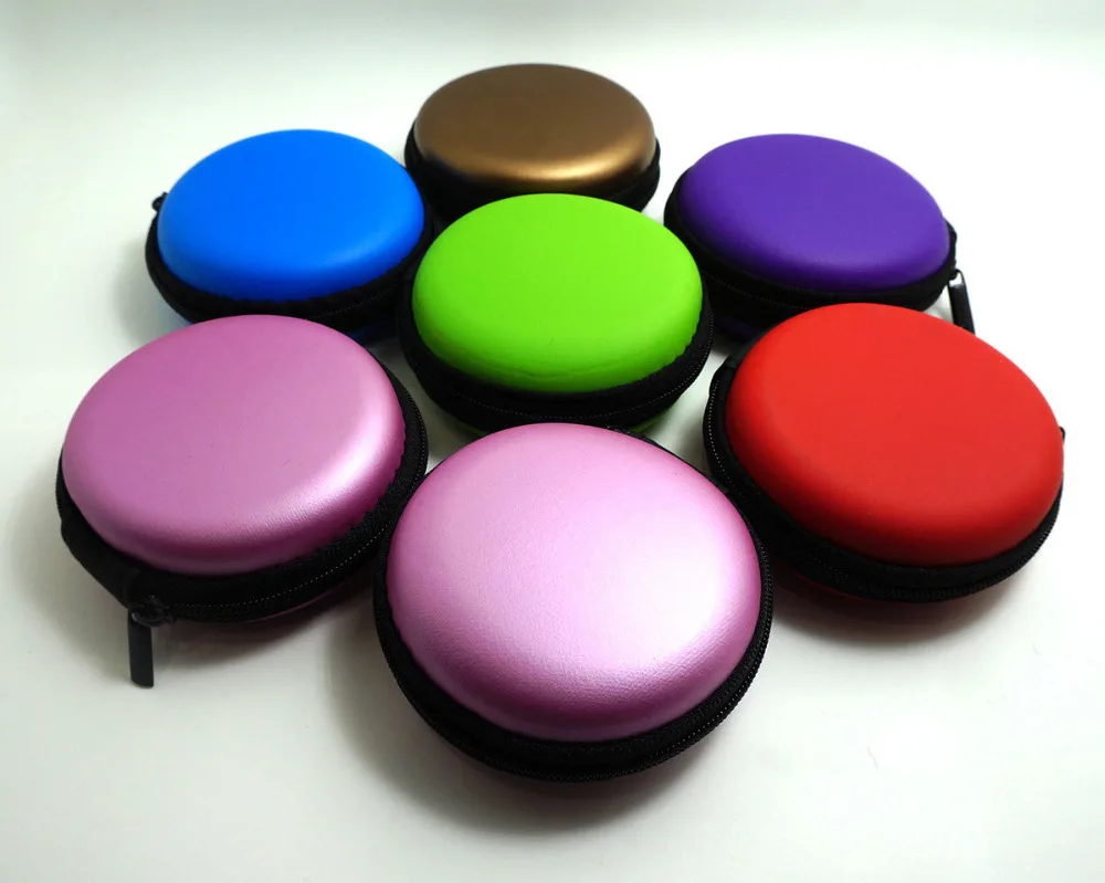 

Hot sale Eva Earphone Accessories Headphone Case Hard Box Bag for Earphone Ear Pads USB Cable Charger Earphone Case