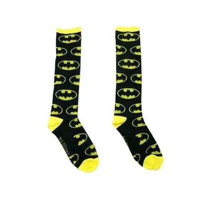 

DC the original single ms batman stockings male cotton sack personality hipster knee socks four seasons general movement
