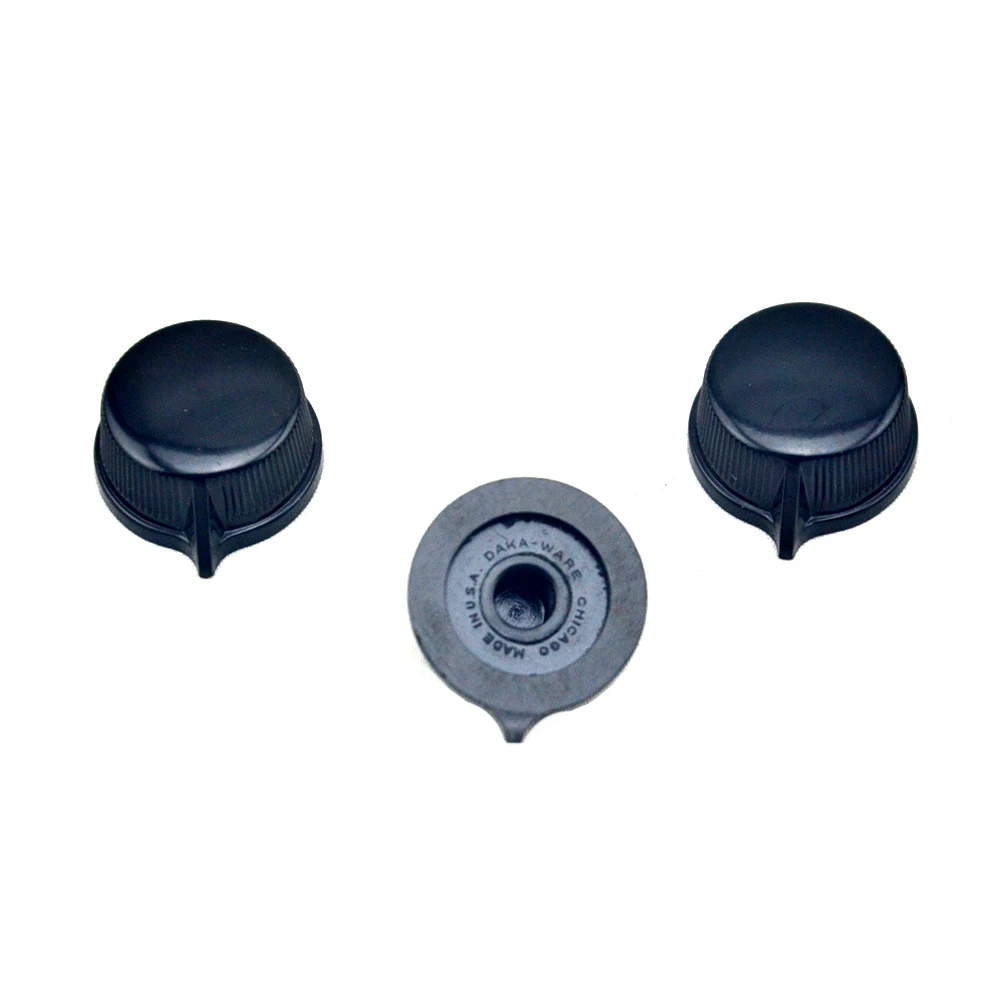 3 X DAKA WARE ручка для педали Black Klon Centaur Overdriver педаль эффектов|pedal knobs|effect pedalknob pedal |