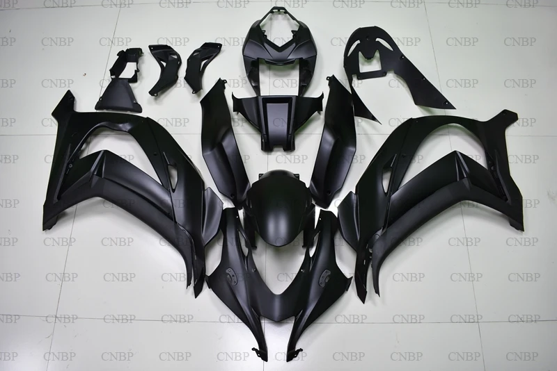 

for Kawasaki ZX10r 17 Full Body Kits ZX-10r 2016 - 2017 Matter Black Bodywork Ninja ZX 10r 2017 Body Kits