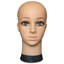 Женский манекен голова шляпа дисплей парик торс ПВХ тренировочная голова модель головы модель