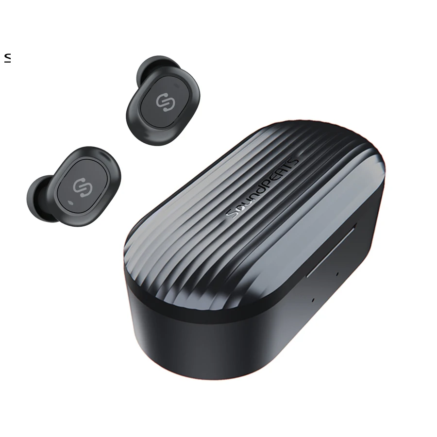 Цена SoundPEATS TWS Bluetooth наушники Bluetooth беспроводные наушники вкладыши стерео бинауральные звонки гарнитура с микрофоном Truefree Plus
