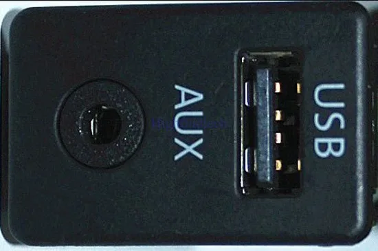 USB + AUX переключатель зажигания Панель для VW Passat B6 Volkswagen B7 CC 3CD035249A|plug black|panel mountplug relay