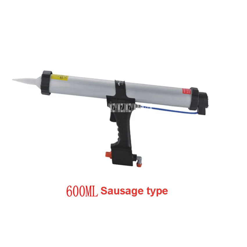 Новое поступление Профессиональный 600 мл sausage Тип пневматические Пистолеты для силикона хорошее качество пневматические Герметики