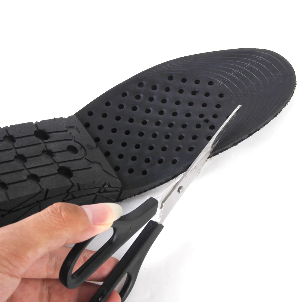 2 Pairs Air cushion lift insoles Trimming 4-Layer Air up Height Increase Shoes Insole Lift Kit Inserts for Men Women