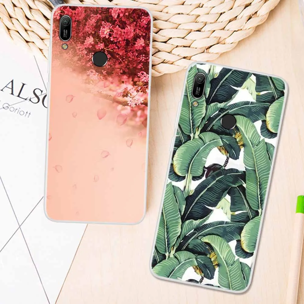 Для Huawei Y6 Prime Pro 2019 Y 6 MRD LX1 LX1F чехол из термопластичного полиуретана для задняя