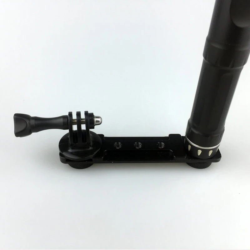 for gopro hero 6 5 4 3 3+ Camera Phone Mount Holder Hot Shoe Bracket  for Zhiyun  smooth Q DJI OSMO Mobile 2 Handheld Gimbal  1 (5)