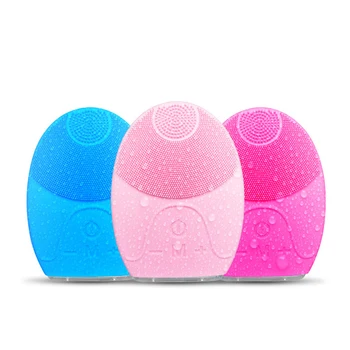 

Electric Face Cleanser Vibrate Pore Silicone Cleansing Brush Massager Facial Skin Care Spa Massage Facial Cleansing Brush 30