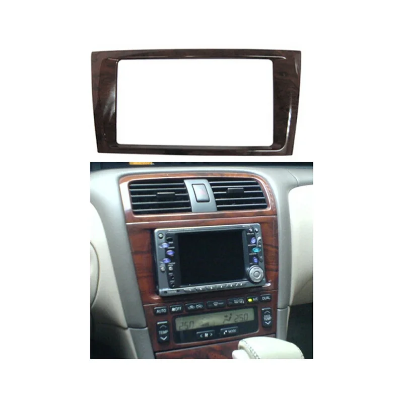 Double Din Audio Fascia for TOYOTA Avalon 2000 2004 Stereo Radio GPS