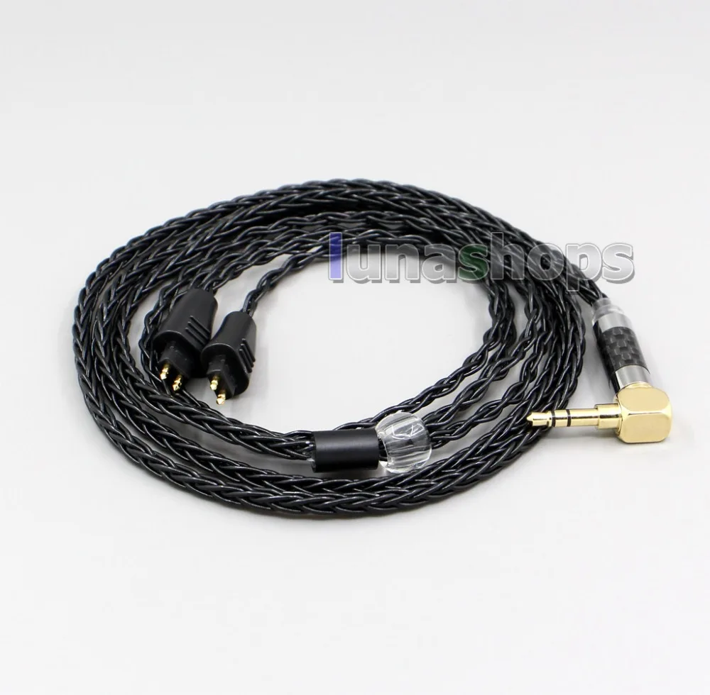 LN006338 XLR Balanced 3 5mm 2 5mm 8 Cores Silver Plated Headphone Cable For FOSTEX TH900 MKII MK2 TH909 TR X00 TH600 TH610