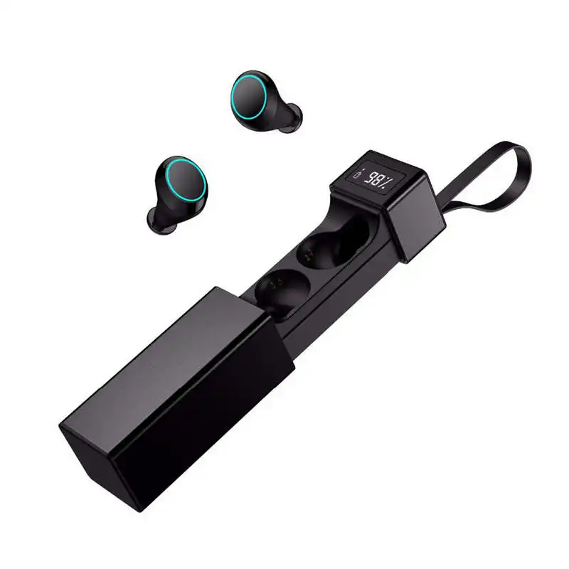 

True Wireless Earbuds Bluetooth 5.0 Ipx7 Waterproof Hifi Stereo Earphone Noise Cancelling Sport Wireless Bluetooth Headphones