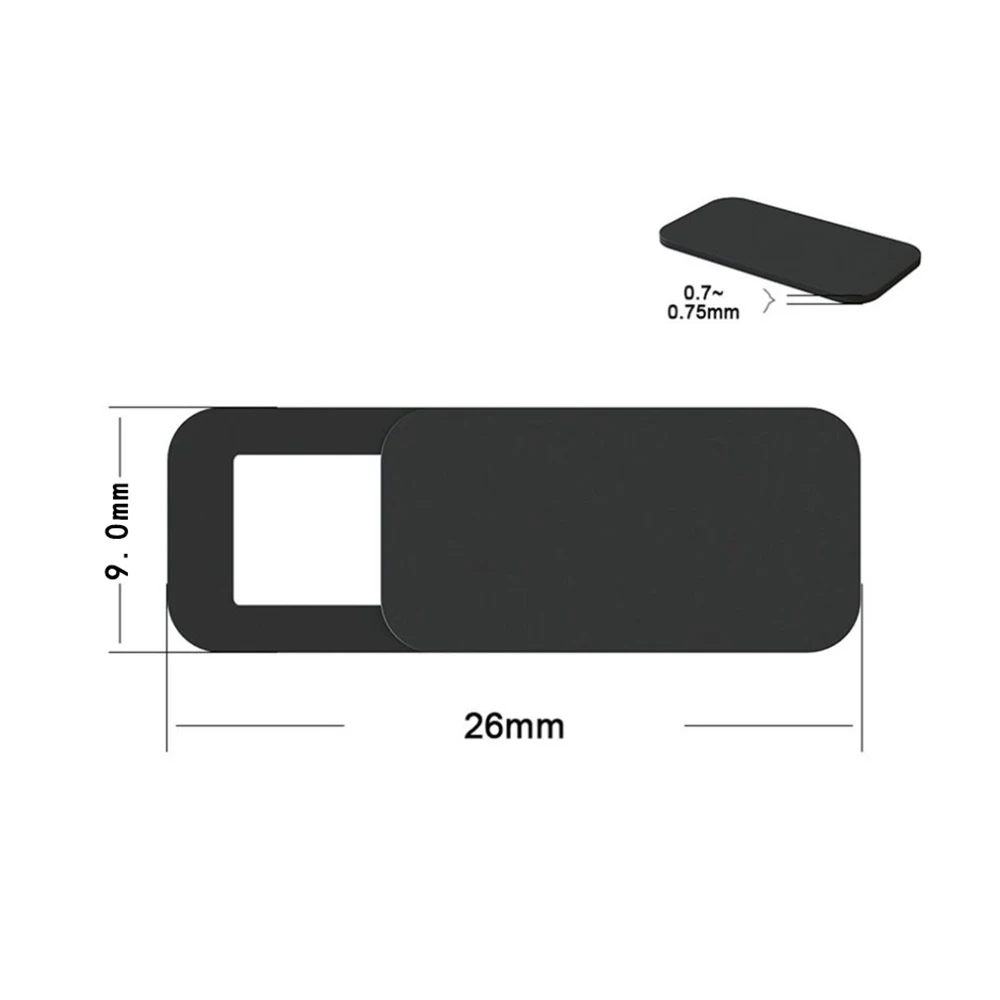6/3/1 шт. объектив Кепки ноутбук Камера Стикеры веб-камеры чехол Обложка для iPad ПК Ноутбуки смартфон объектив 26 мм* 9,0 мм