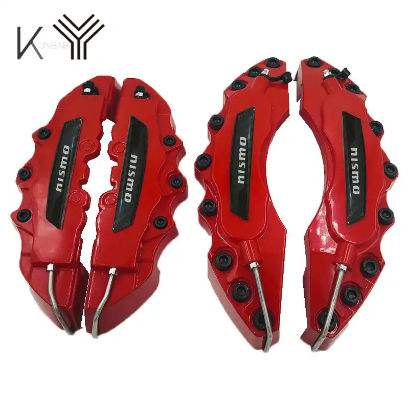 4PCS ENDLESS Aluminum Brake Caliper Covers Front Rear Blue Red Yellow Universal Metal Caliper