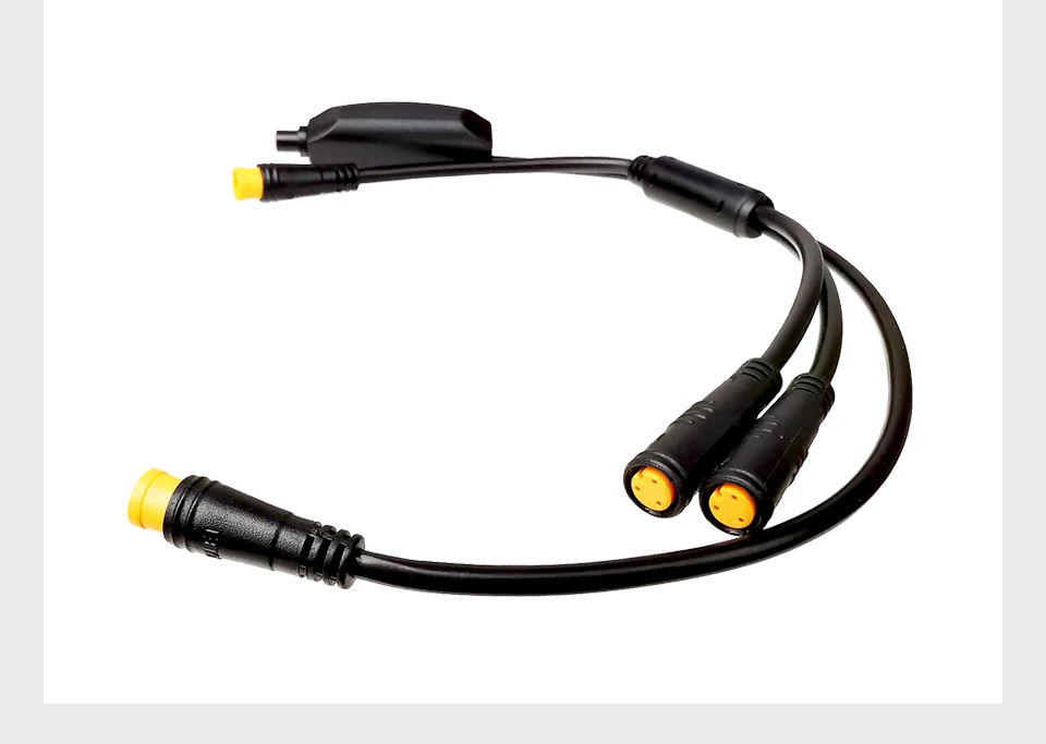 Sale Mid Motor Gear Sensor for BAFANG BBS01 BBS02 BBSHD 3 Pin in One Connector 24CM Shift Sensor with Y Cable for BAFANG Gear Sensor 6