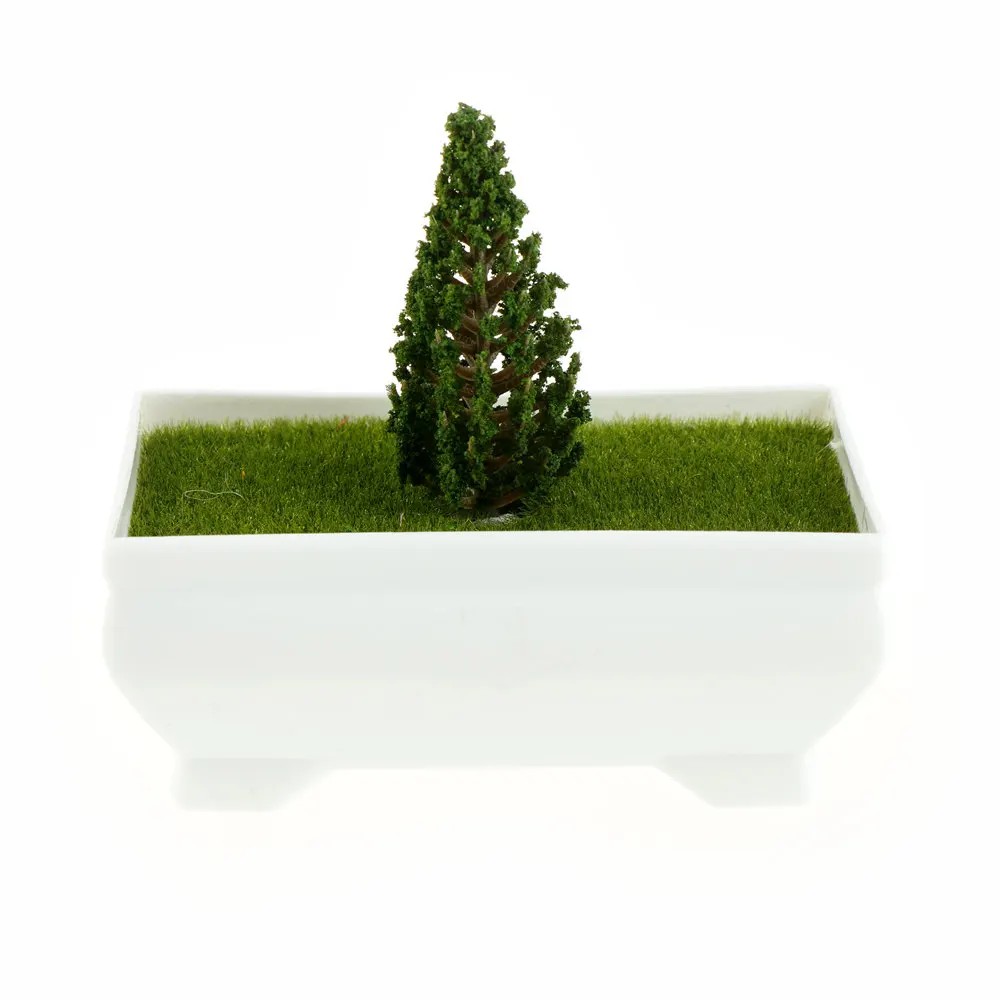 New Mini Tree Fairy Garden Decorations Miniatures Micro Landscape Resin Crafts Bonsai Figurine Garden Terrarium Accessories