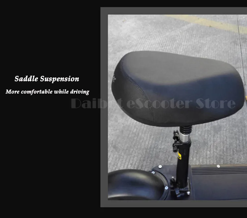 Daibot Kick Scooter For Adults Two Wheel Electric Scooters Double Drive 2400W Four Suspension Powerful Electric Bike 60V         (10)