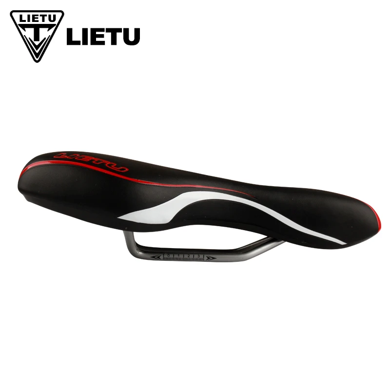 Bicycle saddle cushion cover LIETU Widen Road Mountain MTB Gel Comfort Saddle Bike Bicycle Cycling Seat Cushion Pad Cover Anti-slip Waterproof