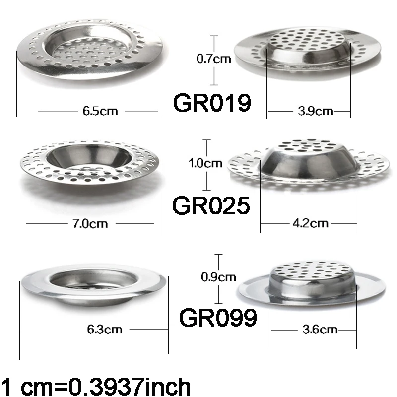 Нержавеющая сталь раковина сливной фильтр напольный слив кухонный канализационный фильтр для раковины слив волос дуршлаги и ситечки фильтр ванная раковина