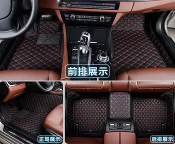 

3D Luxury Slush Floor Mats Foot Pad Mat For 16-17 Ford EDGE 2016 2017 2018 5/7 seats (6colors)BY EMS