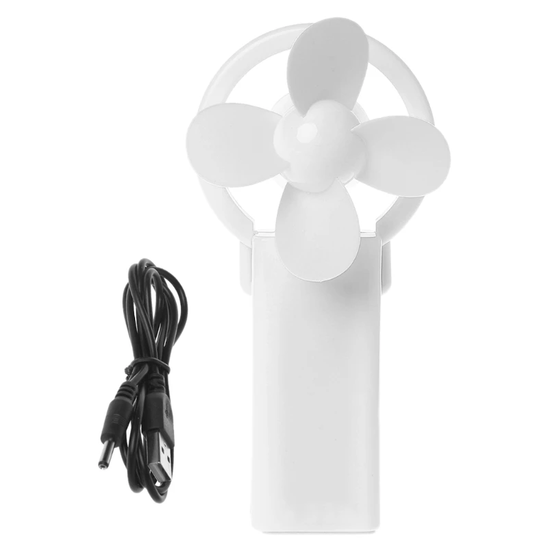 

Mini Fan Air Cooler Handheld Rechargeable Usb Desktop Portable Outdoor Travel Fan