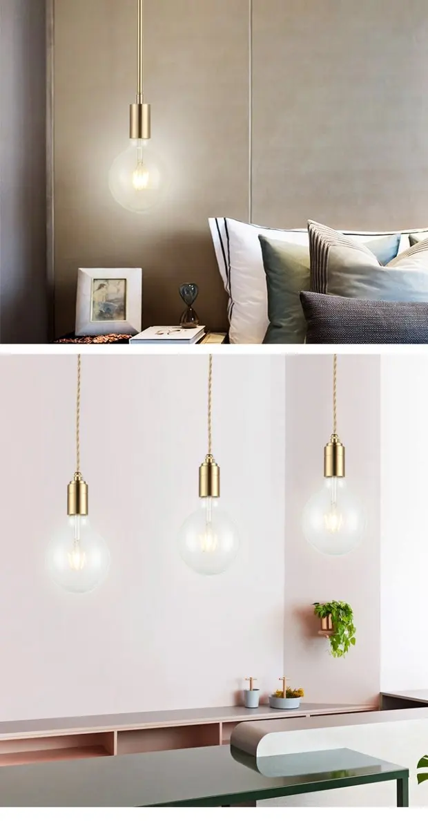Американские креативные стеклянные шаровые подвесные светильники, железный обруч, Подвесная лампа для спальни, кафе, ресторана, бара