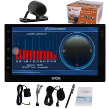 7 inch Android 6.0 Car Stereo Radio 2Din Head Unit with HD Autoradio Stereo GPS Navigation Bluetooth support 3G/4G WIFI+camera