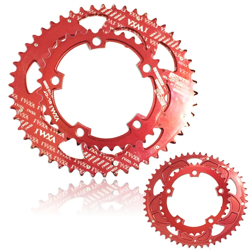 VXM-110BCD-50-35T-700C-Road-Bike-Bicylcle-7075-T6-Alloy-Oval-Chainwheel-Kit-Ultralight-Ellipse (5)