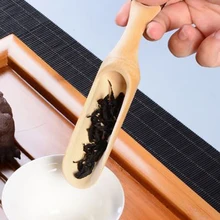 Бамбуковая чайная ложка, чайная мерная ложка для кофе, кухонный инструмент, аксессуары для дома, китайские чайные ложки