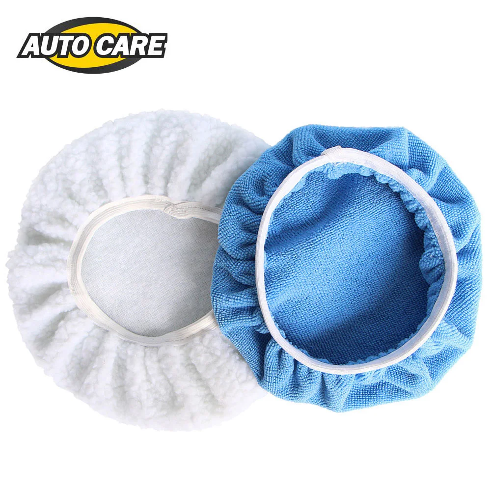 2pcs Polishing Buffer Pad Microfiber 3 size available Car