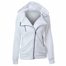 Las mujeres Sudadera con capucha rojo blanco de moda de Moletom femenino Punk con capucha ropa Casual Tops chaqueta ropa de abrigo