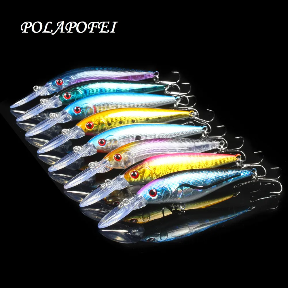 

4pcs Wobbler Fishing Lure crankbait minnow peche pesca pike trout bait jerkbait swimbait fish yo zuri kosadaka 10cm 10.5g C5
