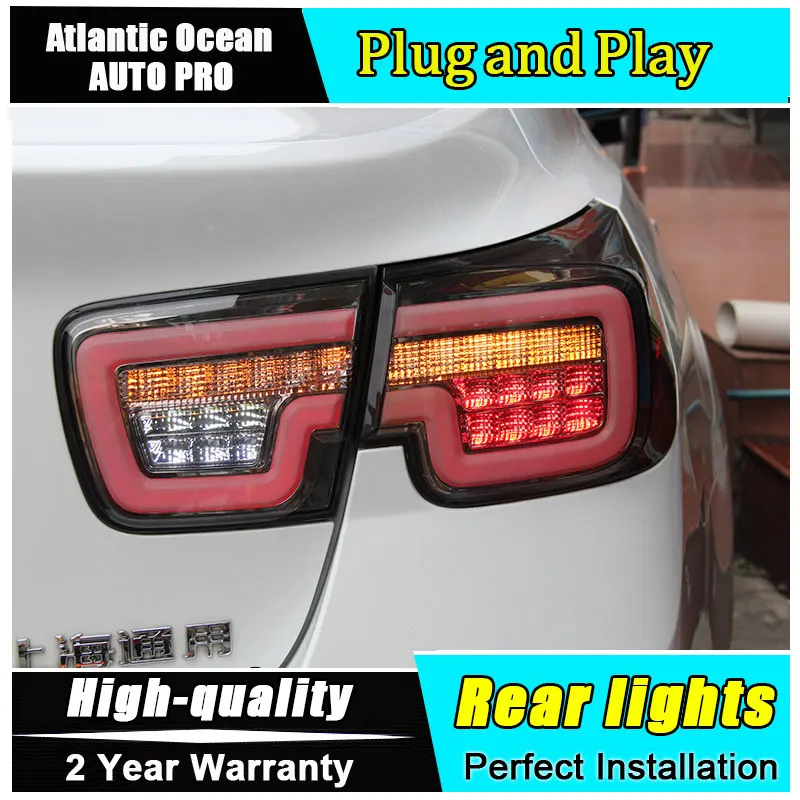 

JGRT 2012-2014 for chevrolet Malibu led taillights for chevrolet Malibu led rear lights car styling rear trunk lamp parking
