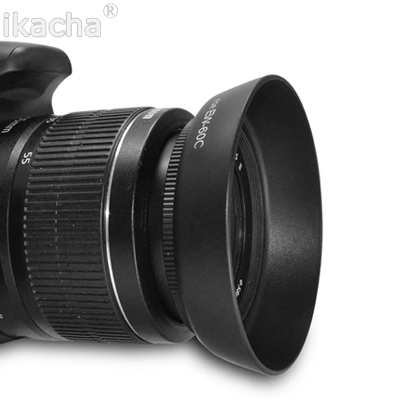 DSLR камера бленда байонетная EW-60C EW60C для Canon EF-S 18-55 мм f/3,5-5,6 IS II 58 мм объектив