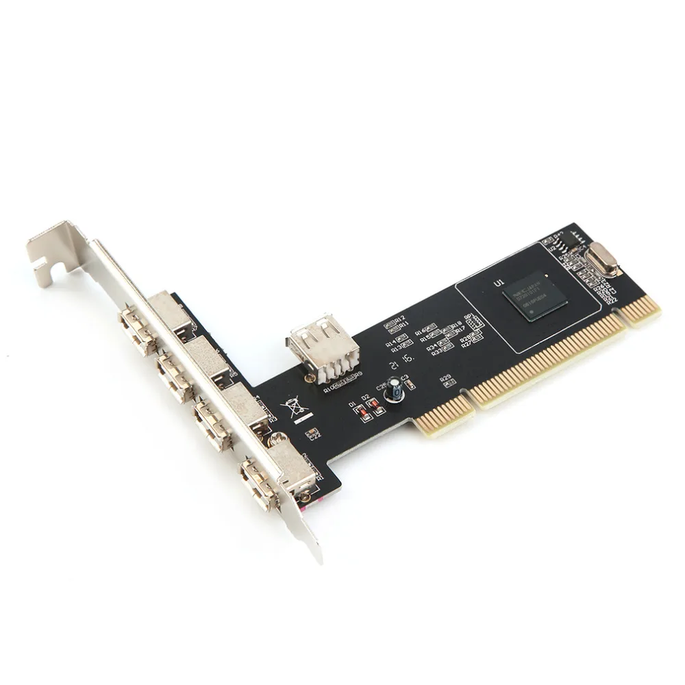 5 портов USB 2,0 USB2 PCI карты контроллер адаптер конвертер для NEC оптовый магазин