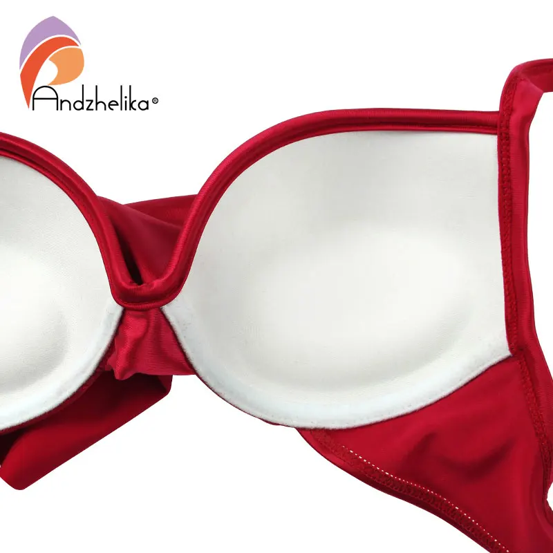 Andzhelika Bikini 2018 Summer Women Swimsuit Lotus Leaf Bikini Set Push Up Swimwear Sexy Brazilian Low Waist Bathing Suit A18950 Andzhelika Bikini 2018 Summer Women Swimsuit Lotus Leaf Bikini Set Push Up Swimwear Sexy Brazilian Low Waist Bathing Suit A18950