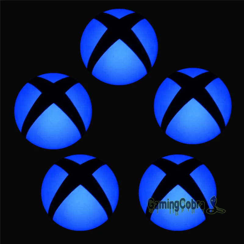 Extremerate-botão Power Wrap Adesivos Mudança de Cor Led Capa para Console Xbox One Botão Power - Image 6