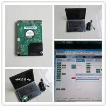for icom hdd 500gb 2017.07 newest software with laptop for dell e6420 i5 cou 4g with battery for bmw diagnostic