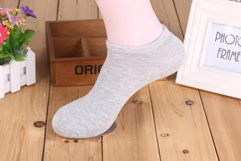 

spring summer men cotton ankle Socks for men's business casual solid colors short socks male sock slippers 5pairs/lot