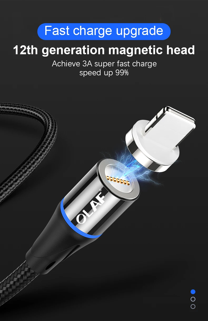 1 м Магнитный usb кабель для зарядки iPhone X Xs Max 8 7 6 Plus usb type C кабель Micro USB кабель для samsung Xiaomi huawei USB C