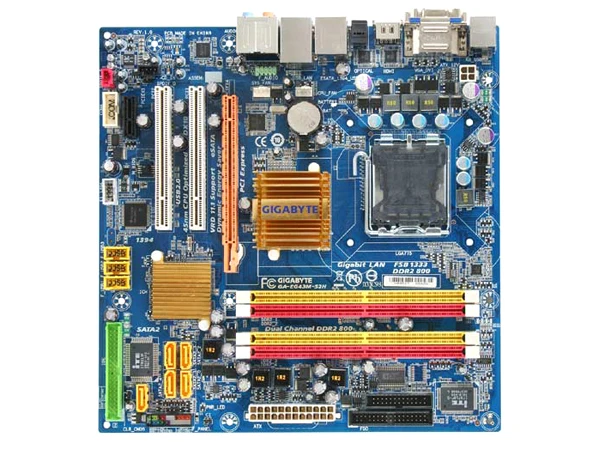 

Gigabyte GA-EG43M-S2H Desktop Motherboard EG43M-S2H G43 Socket LGA 775 For Core 2 DDR2 8G USB2 Micro ATX Original Used Mainboard