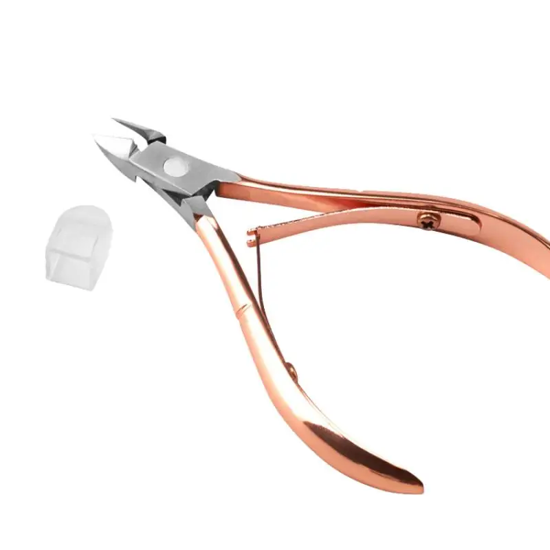 

Shellhard Pro Double Spring Cuticle Nipper Remover Stainless Steel Cuticle Clipper For Nail Art Manicure Pedicure Tool Kit