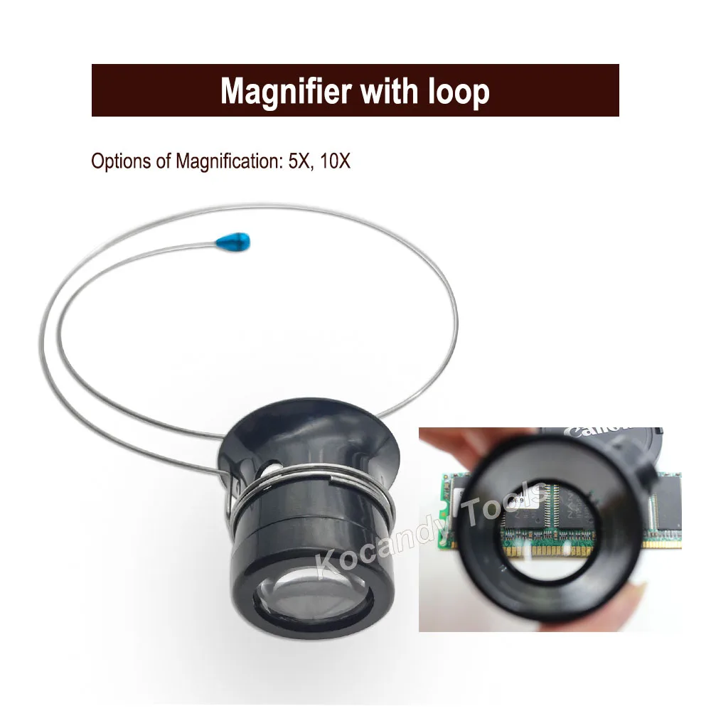 Discount Head Band Eye Magnifier Loupe Magnifying Glasses for Jewelers Circuit Watch Watchmakers as Repair Tools