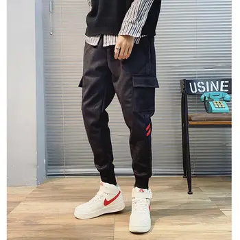 

Spring Winter Hip Hop Jogger Pants Men Fashion Long Mens Cargo Trousers Casual Streetwear Harem Korean Pants Men Kargo Pantolon