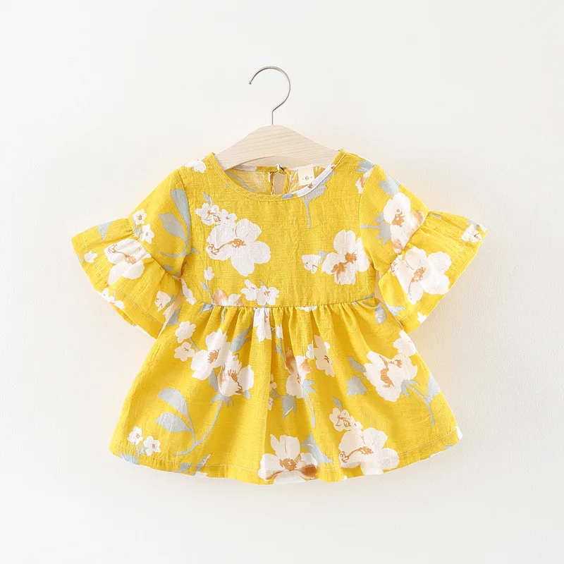 BNWIGE/новое летнее платье для маленьких девочек; вечерние платья для дня рождения; хлопковая одежда в горошек для девочек; платье для крещения; Vestido; Повседневное платье принцессы - Цвет: 22