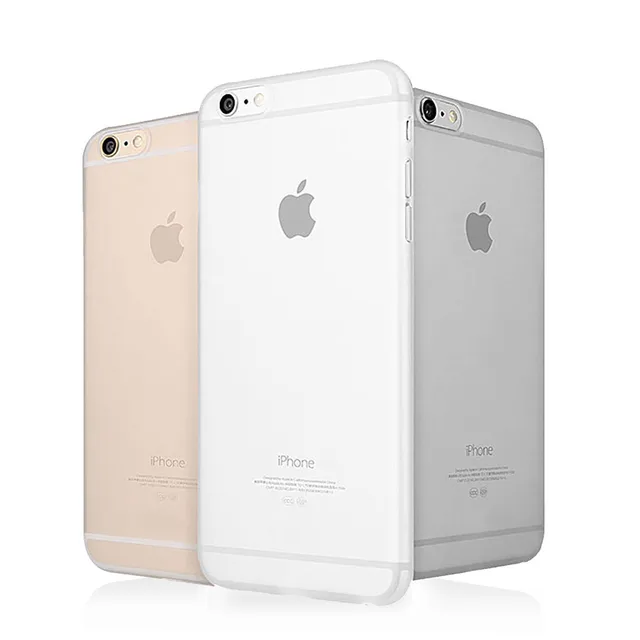 New Brand S soft Shell Slim Transparent Cases for apple