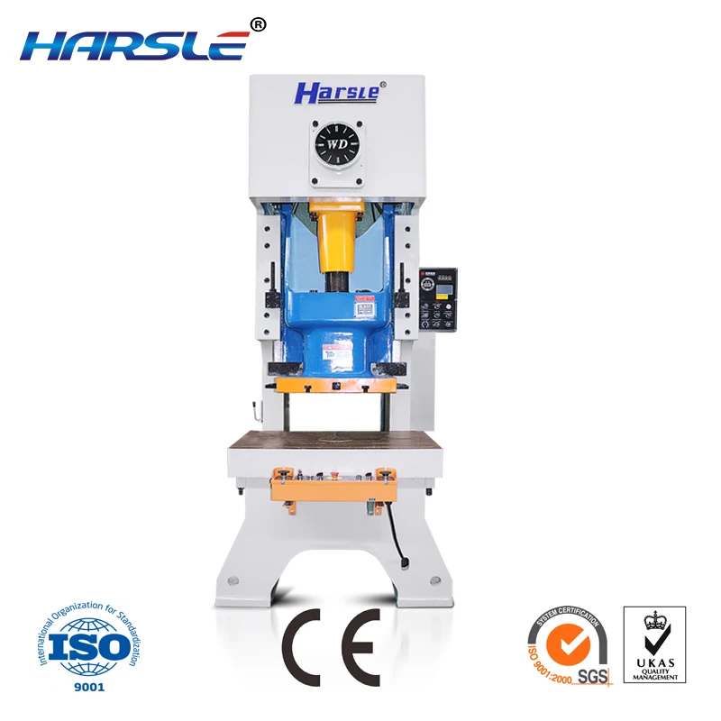 HARSLE CE сертификат высокой точности одиночный Кривошип пресс машина