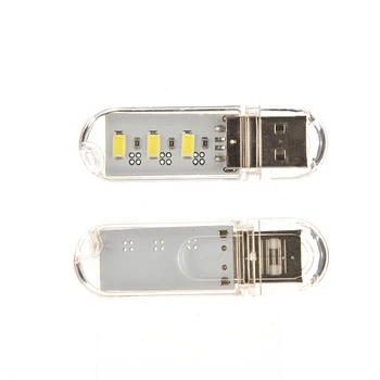 

1Pc Mini USB LED White Color warm Night light Computer Notebook Mobile Power Charger Camping lamp For Reading Bulb Laptops