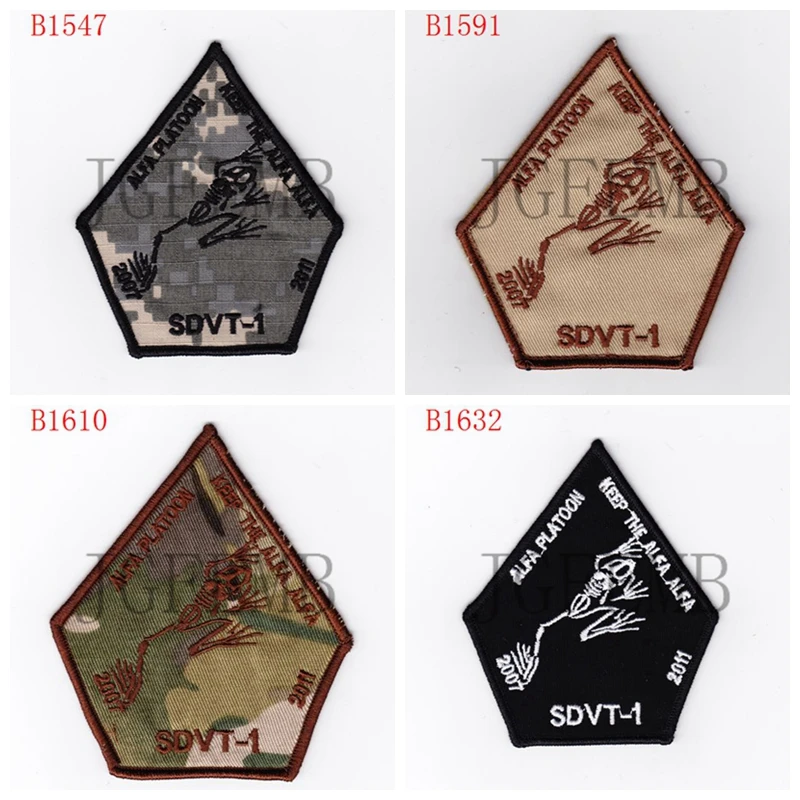 

NSWDG DEVGRU Seal Team SDVT-1 Morale tactics Military Embroidery patch