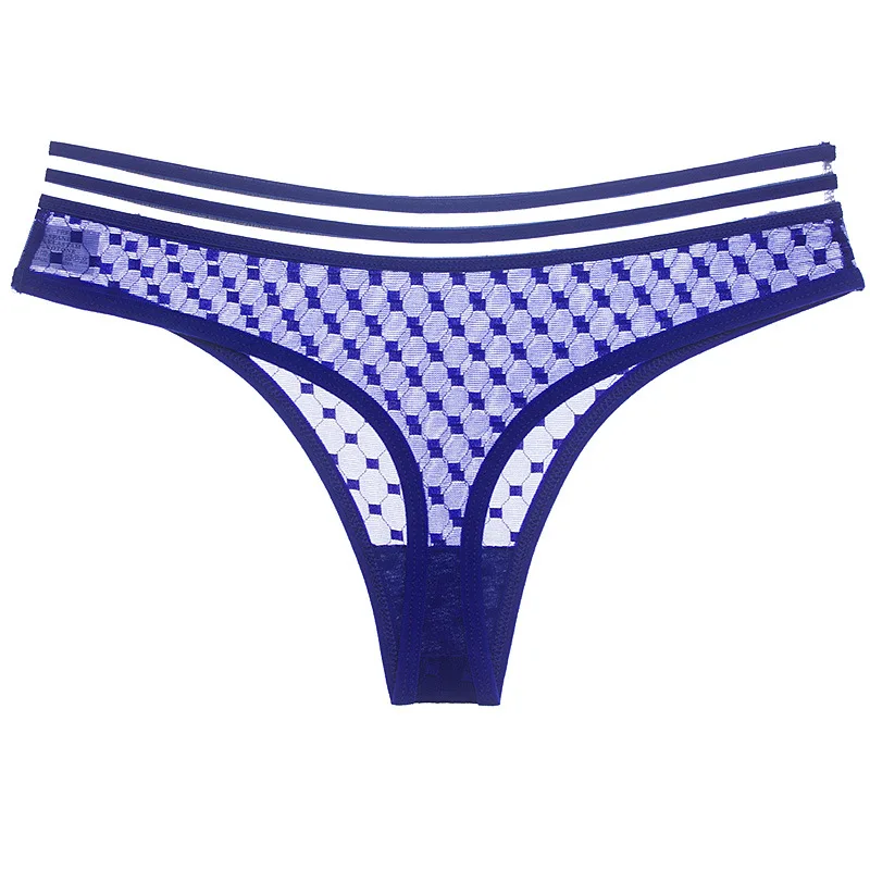 Transparent Mesh Underwear For Women Solid Low-Rise Panties Women Thong Shorts G String Femme Seamless Panties Braguitas Sexys