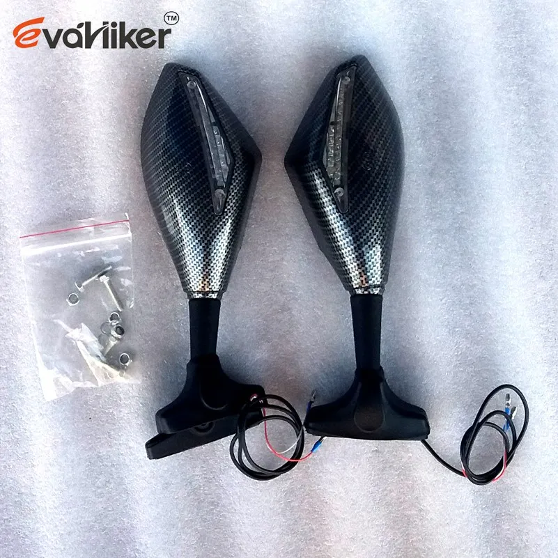 

FZ6R 2009 2010 2011 2012 Motorcycle Rearview Mirror with turning light For Yamaha FZR250R 1986 1987 1988 1989 FZR250
